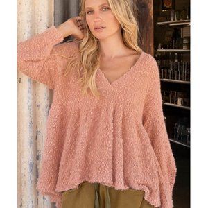 31933 POL Peplum Sweater